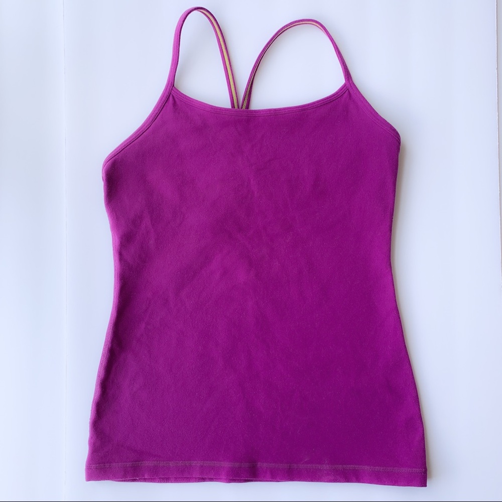 Lululemon Power Y tank purple